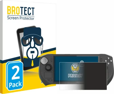Produktbild von 2x BROTECT Sichtschutzfolie für Zotac Gaming Zone Anti-Spy Privacy Sichtschutz Blickschutz Folie Blaulicht-Schutz