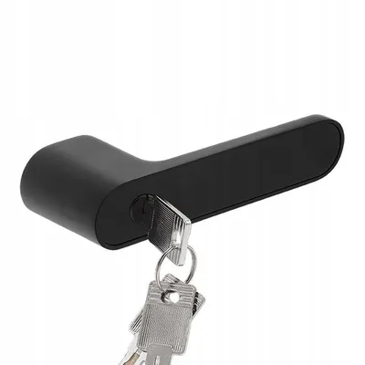 Immagine prodotto di Moderna Maniglia Per Porte Interne Con Chiave E Serratura – Salida Nero Opaco
