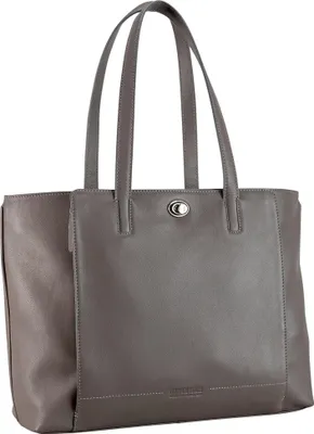 Image de LEONHARD HEYDEN Cuir mallette sac d'ordinateur portable Nizza Business Shopper Taupe