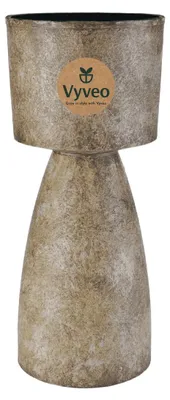 Produktbild von Vyveo - Blumentopf Pillar - Braun (Retro) - 27x67