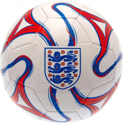 Produktbild von England FA - Fotbalový míč "Cosmos" TA9579 (5) (bílá/modrá/červená)