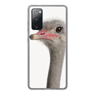 Produktbild von MuchoWow® Handyhülle Schutzhülle Hülle für Samsung Galaxy S20 FE Strauß - Tiere - Kinder - Jungen - Mädchen - Vogel Silikon Softcase Handy Hülle - Abdeckung