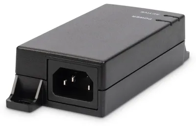 Produktbild von Digitus Gigabit Ethernet PoE Injektor, 802.3af, 15.4 W, Gigabit Ethernet, 10,100,1000 Mbit/s, IEEE 802.3af, 48 V, 15,4 W, 100 - 240 V