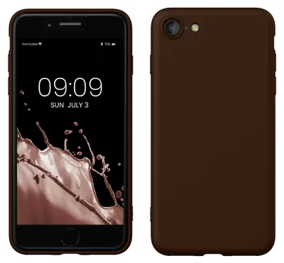 Produktbild von kwmobile Handyhülle für iPhone SE 2022 Hülle / iPhone SE 2020 / iPhone 8 / iPhone 7, für iPhone SE Hülle - Schutzhülle für kabelloses Laden - Case in