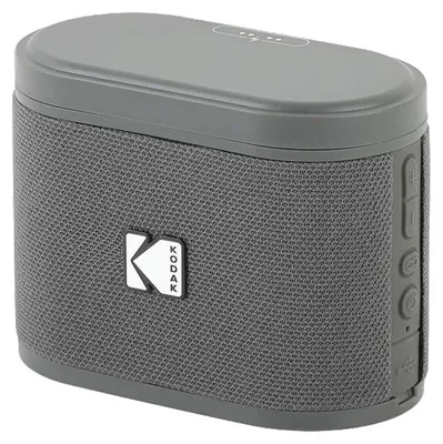 Produktbild von Kodak SOUNDBRIX, 5 W, Kabellos, 50 m, Tragbarer Mono-Lautsprecher, Grau, Universal