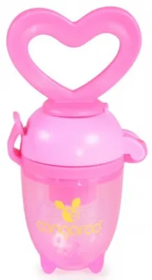 Produktbild von Fruchtsauger F1333 rosa für Beikostanfänger ab 6 Monate, Silikonsauger