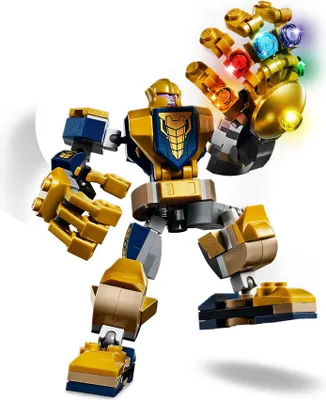 Image de LEGO 76141 Super Heroes Marvel Avengers Thanos Mech Figurine d'action, set junior pour enfants de 6 ans et plus