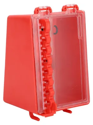 Image de Solidchoice - Boîte à clés avec 8 crochets et panneau transparent