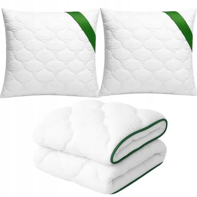 Produktbild von Homeli Aloe Vera Bettdecken-Set Ganzjährig Antiallergisch 220x200cm