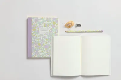Image de Carnet S, marbré, 80 pages, papier bambou 100 g/m²