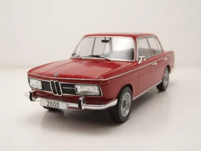 Produktbild von MCG 18543 BMW 2000 Typ 121 1966 dunkelrot 1:18