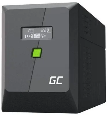 Productafbeelding van Green Cell Line-Interactieve UPS (onderbrekingsvrije stroomvoorziening), 1 kVA, 1050 W, met 5 AC-uitgangen