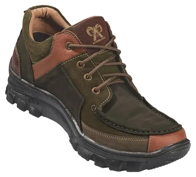 Produktbild von Almwalker Outdoorschuhe Ontario Herren (Oliv/Schwarz/Braun) Größe 40