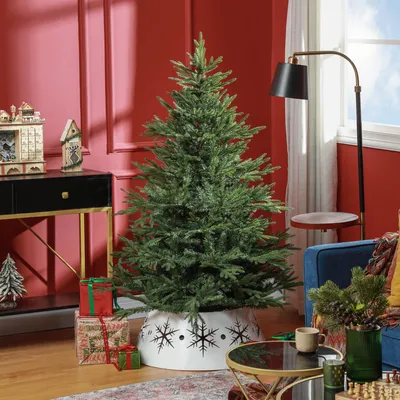 Image de Arbre de Noël - Arbre de Noël artificiel - Arbre décoratif - Sapin de Noël - Hauteur : 150 cm