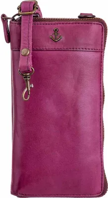 Produktbild von Harbour 2nd Lina Leder Handytasche fuchsia