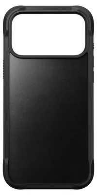 Productafbeelding van Nomad Rugged Horween Leather Backcover voor de Apple iPhone 17 Pro Max - Zwart