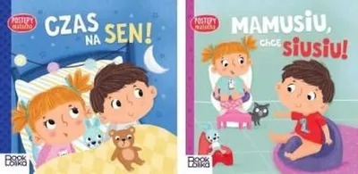 Imagen del producto de Zestaw książeczek kartonowych dla dzieci Postępy Malucha. Mamusiu chcę siusiu / Czas na sen