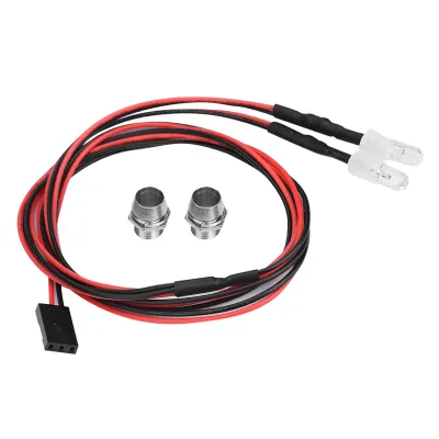 Produktbild von 2pcs 5mm Scheinwerfer RC -Zubehör -LED -Leuchten für 1/10 Modell Drift Car Vehikel (12# Rotlicht)