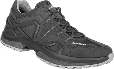 A single hiking shoe shown from a side-diagonal angle.