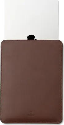 Produktbild von Hülle für MacBook Pro 14 M4 2024, Baltan Sleeve Premium, Dunkelbraun