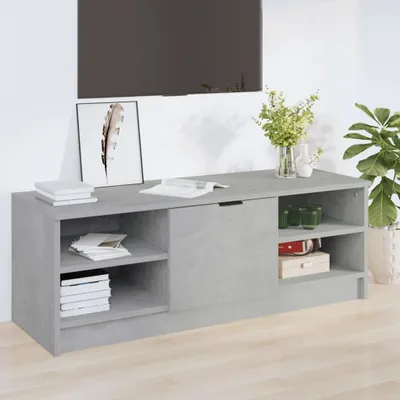Produktbild von The Living Store TV-Schrank Betongrau 102x35x36,5 cm Holzwerkstoff