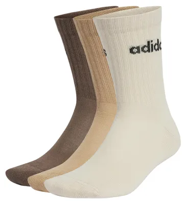 Produktbild von adidas Uni Kinder Linear Crew Cushioned Socks 3 Pairs, WONDERWHI/MAGBEI/EARST
