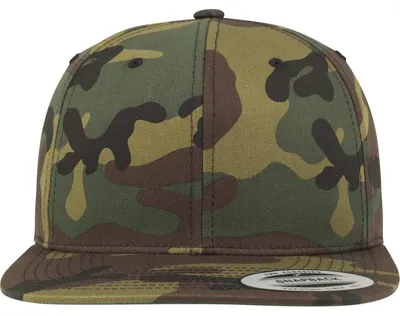 Immagine prodotto di Flexfit - Cappellino Snapback "Classic" TN947 (taglia unica) (verde mimetico)