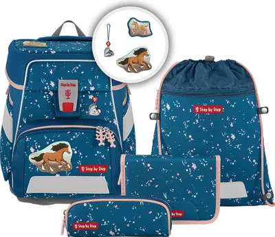 Zdjęcie produktu dla Step by Step Space tornister 5-częściowy Wild Horse Ronja petrol
