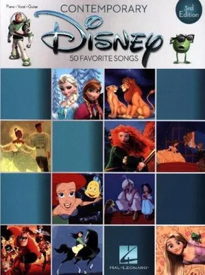 Zdjęcie produktu dla Współczesny Disney: 50 ulubionych piosenek, fortepian-wokal-gitara
