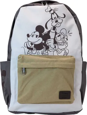 Image de Plecak LOUNGEFLY Disney Mickey and Friends nylon 44cm – stylowy plecak szkolny
