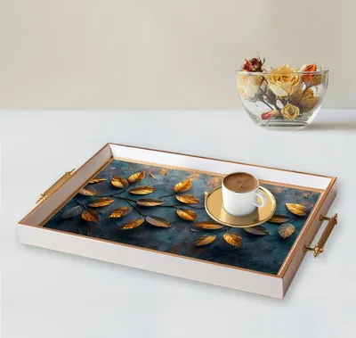 Produktbild von Evila Originals, TPB9924, Tablett, Mehrfarbig, 100 % GLAS, 50 x 29 x 3,5 cm