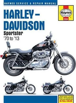 Image de Harley-Davidson Sportsters (70 - 13) Haynes Repair Manual