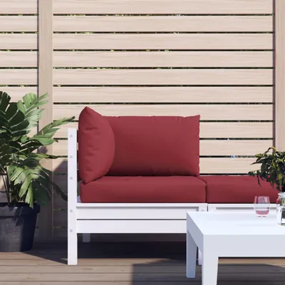 Produktbild von Palettenkissen 3-tlg. Weinrot Oxford-Gewebe, Design Klassische Sofas Neu