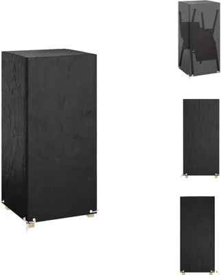 Produktbild von vidaXL Abdeckung für Gartenstuhl 8 Ösen 75x70x140 cm Polyethylen - Gartenmöbel-Schutzhüllen