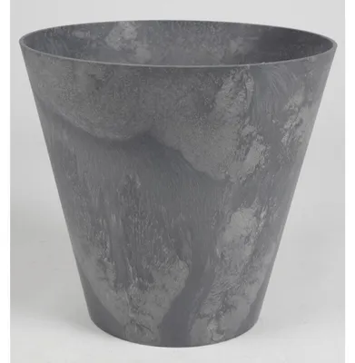 Produktbild von Pflanztopf „Tubus Effect“ 30 x 28cm Betonoptik grau Übertopf