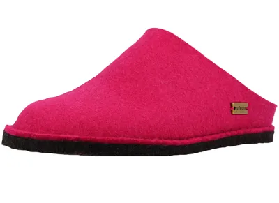 Produktbild von Haflinger Damen Hausschuh Herren Pantoffel Wollfilz anatomisch Flair Soft 311010, Größe:42 EU, Farbe:Pink