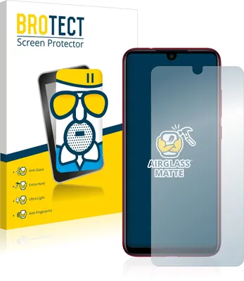 Produktbild von BROTECT Entspiegelungs Schutzglas für Xiaomi Redmi Note 7 / 7 Pro / 7S Schutzfolie Panzer Folie Glas Display Schutz matt