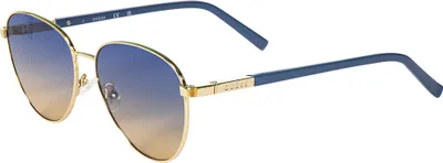 Produktbild von Guess Gu3041 Damen-sonnenbrille Blau,Golden Mann Blau,Golden One Size