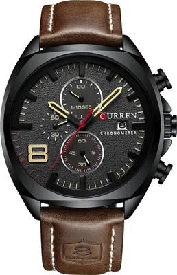 Produktbild von Herrenuhr Quarz Chronometer Bewegung Business Casual Armbanduhr