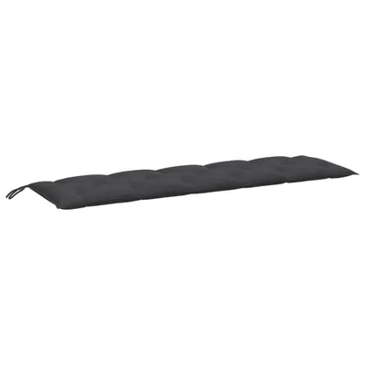 Immagine prodotto di vidaXL Cuscino per panca da giardino Melange antracite 180x50x7 cm tessuto