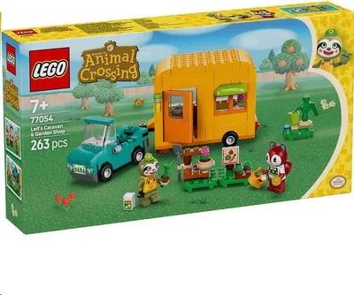 Obrázok produktu pre LEGO Leif, karavan a záhradkársky obchod, Stavebnica, 7 rok / roky, Plast, 263 kusov, 405 g