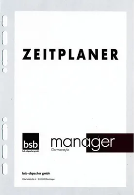 Produktbild von bsb 02-0057 Ersatzeinlage "Kompakt" - A6, komplett Set