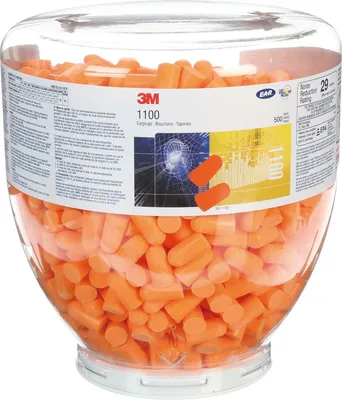 Produktbild von 3M Refill Aufsatz für One-Touch Spender, SNR = 37 dB, 500 Paar (1100B)
