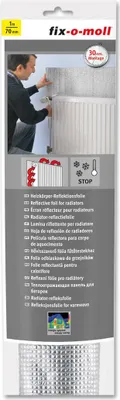 Produktbild von Heizkörper-Reflektionsfolie fix-o-moll