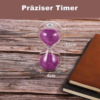 Produktbild von Sanduhr 60 Minuten - Goldene Farbgebung für Zuhause, Büro und Klassenzimmer