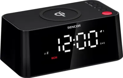 Produktbild von SDC 7600 Qi hodiny s nabíjačkou SENCOR