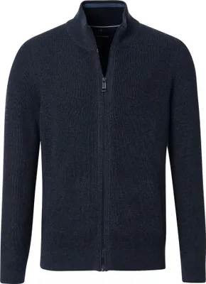 Image de Veste en tricot pour hommes en couleur unie