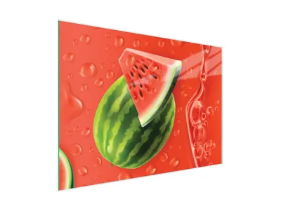 Produktbild von Glasschneidebrett 40x30 Wassermelone