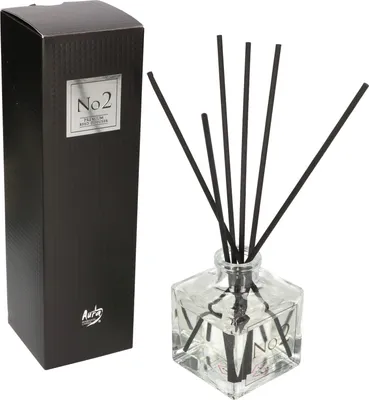 Produktbild von KOTARBAU® Diffusor -Flasche für ätherische Öle mit Stäbchen Groß 80 ml No2 Aromatherapie-Diffusor