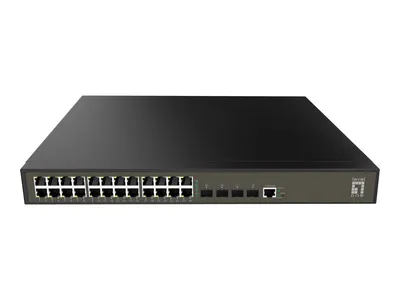 Image de LevelOne Switch 24x GE GEL-2871      4xGSFP 19"